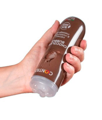 CONTROL - GEL DE MASAJE 3 EN 1 CHOCOLATE BUBBLE 200 ML