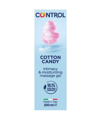 CONTROL - MASAJE GEL 3 EN 1 ALGODÓN DE AZÚCAR 200 ML