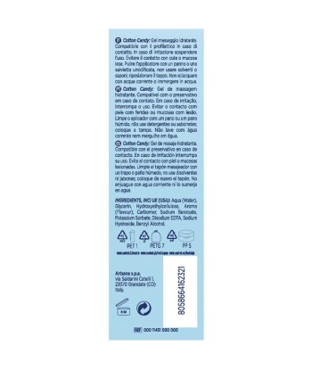 CONTROL - MASAJE GEL 3 EN 1 ALGODÓN DE AZÚCAR 200 ML