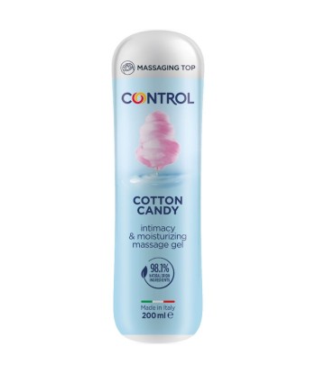 CONTROL - MASAJE GEL 3 EN 1 ALGODÓN DE AZÚCAR 200 ML