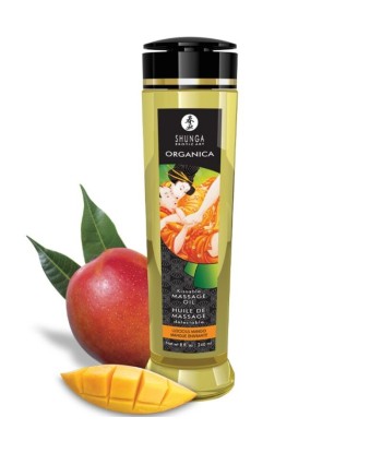 SHUNGA - ACEITE DE MASAJE ORGÁNICO MANGO 240 ML
