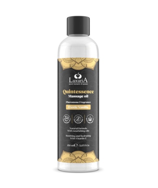 INTIMATELINE LUXURIA - ACEITE DE MASAJES VAINILLA EXÓTICA 150 ML INTIMATELINE LUXURIA - ACEITE DE MASAJES VAINILLA EXÓTICA 150 ML