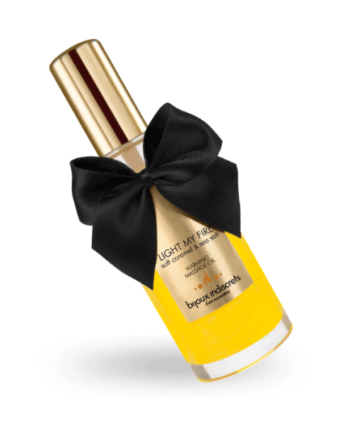 BIJOUX - ACEITE MASAJE EFECTO CALOR AROMA CARAMELO BIJOUX - ACEITE MASAJE EFECTO CALOR AROMA CARAMELO