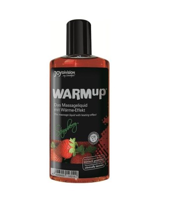 JOYDIVISION WARMUP - ACEITE DE MASAJE EFECTO CALOR FRESA 150ML