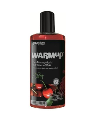 JOYDIVISION WARMUP - ACEITE DE MASAJE EFECTO CALOR CEREZA 150ML