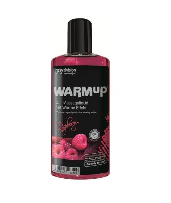 JOYDIVISION WARMUP - ACEITE DE MASAJE EFECTO CALOR FRAMBUESA 150ML