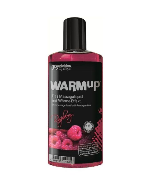 JOYDIVISION WARMUP - ACEITE DE MASAJE EFECTO CALOR FRAMBUESA 150ML JOYDIVISION WARMUP - ACEITE DE MASAJE EFECTO CALOR FRAMBUESA 150ML