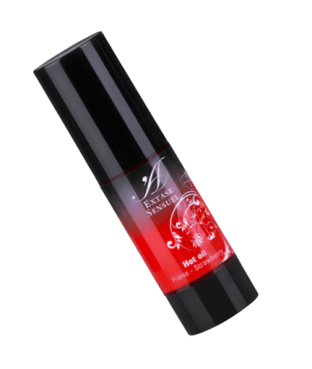 EXTASE SENSUAL - ACEITE ESTIMULANTE CALOR FRESA 30 ML