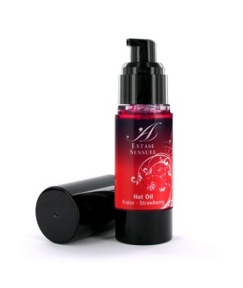 EXTASE SENSUAL - ACEITE ESTIMULANTE CALOR FRESA 30 ML