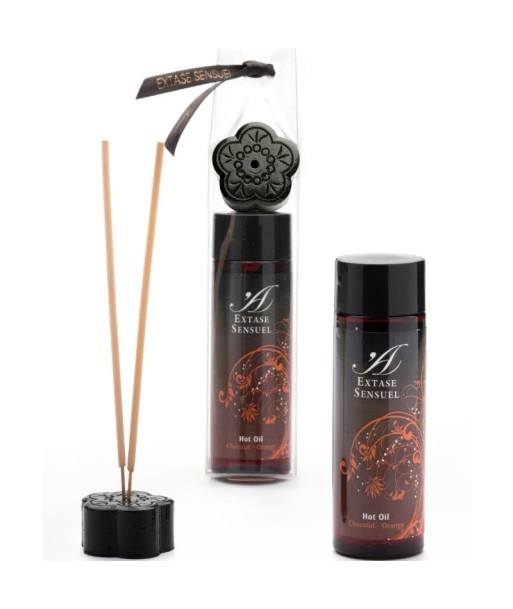 EXTASE SENSUAL - ACEITE ESTIMULANTE CHOCOLATE Y NARANJA 100 ML EXTASE SENSUAL - ACEITE ESTIMULANTE CHOCOLATE Y NARANJA 100 ML