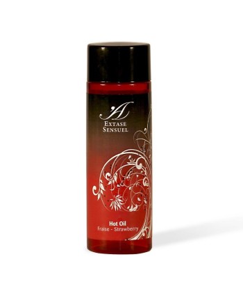 EXTASE SENSUAL - ACEITE ESTIMULANTE CALOR FRESA 100 ML