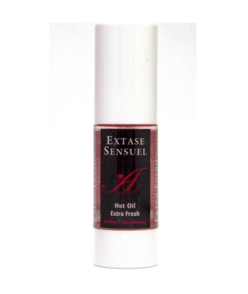 EXTASE SENSUAL - ACEITE MASAJE EFECTO EXTRA FRESH FRESA 30 ML