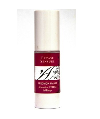 EXTASE SENSUAL - ACEITE MASAJE EFECTO CALOR CON FEROMONAS PIRULETA 30 ML