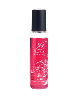 EXTASE SENSUAL - ACEITE ESTIMULANTE FRESA VIAJE CALOR 35 ML