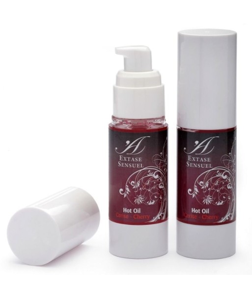 EXTASE SENSUAL - ACEITE ESTIMULANTE CALOR CEREZA 30 ML EXTASE SENSUAL - ACEITE ESTIMULANTE CALOR CEREZA 30 ML