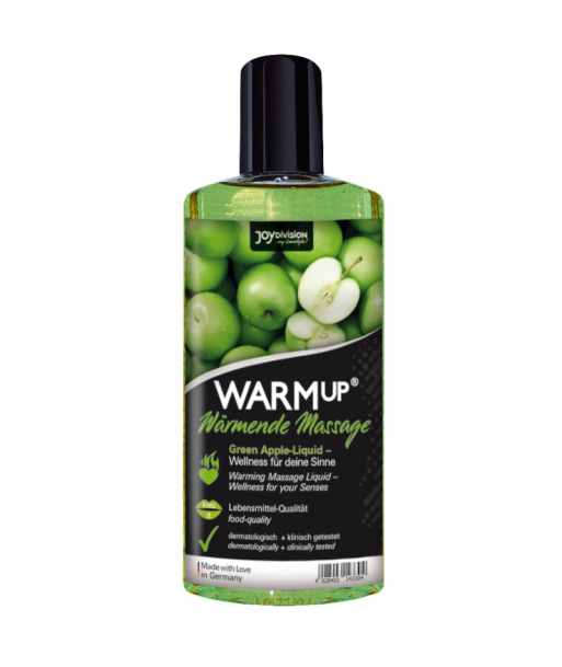 JOYDIVISION WARMUP - ACEITE DE MASAJE MANZANA VERDE 150 ML JOYDIVISION WARMUP - ACEITE DE MASAJE MANZANA VERDE 150 ML
