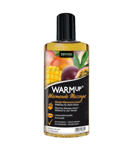 JOYDIVISION AQUAGLIDE - WARMUP ACEITE DE MASAJE MANGOMARACUYA 150 ML JOYDIVISION AQUAGLIDE - WARMUP ACEITE DE MASAJE MANGOMARACUYA 150 ML