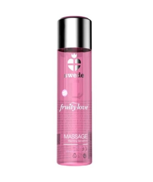 SWEDE - FRUITY LOVE ACEITE EFECTO CALOR FRESAS CON CHAMPAGNE 60 ML SWEDE - FRUITY LOVE ACEITE EFECTO CALOR FRESAS CON CHAMPAGNE 60 ML