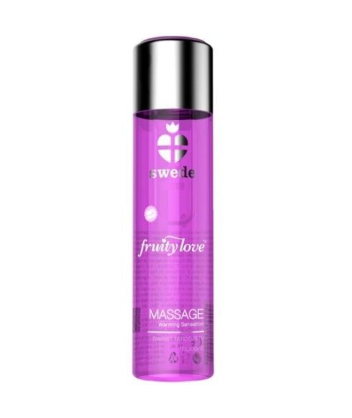 SWEDE - FRUITY LOVE ACEITE EFECTO CALOR FRAMBUESA Y RUIBARBO 60 ML SWEDE - FRUITY LOVE ACEITE EFECTO CALOR FRAMBUESA Y RUIBARBO 60 ML
