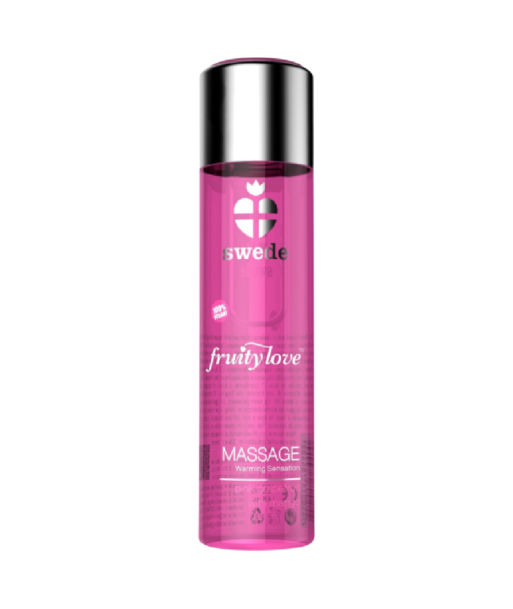 SWEDE - FRUITY LOVE ACEITE EFECTO CALOR FRAMBUESA Y RUIBARBO 120 ML SWEDE - FRUITY LOVE ACEITE EFECTO CALOR FRAMBUESA Y RUIBARBO 120 ML