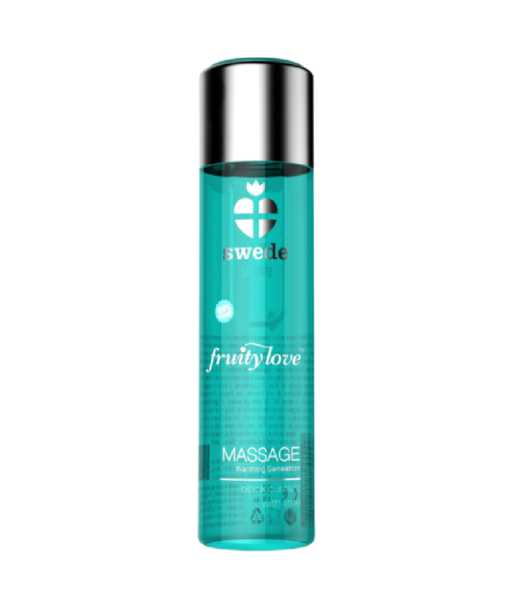 SWEDE - FRUITY LOVE ACEITE EFECTO CALOR GROSELLA NEGRA Y LIMA 120 ML