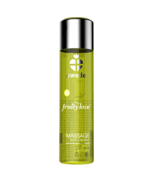 SWEDE - FRUITY LOVE ACEITE EFECTO CALOR VAINILLA Y PERA 120 ML SWEDE - FRUITY LOVE ACEITE EFECTO CALOR VAINILLA Y PERA 120 ML