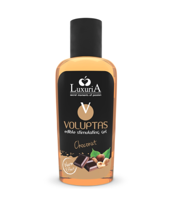 INTIMATELINE LUXURIA - VOLUPTAS GEL MASAJE COMESTIBLE EFECTO CALOR - CHOCONUT 100 ML