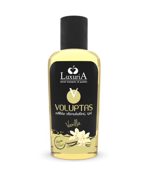 INTIMATELINE LUXURIA - VOLUPTAS GEL MASAJE COMESTIBLE EFECTO CALOR - VAINILLA 100 ML INTIMATELINE LUXURIA - VOLUPTAS GEL MASAJE COMESTIBLE EFECTO CALOR - VAINILLA 100 ML