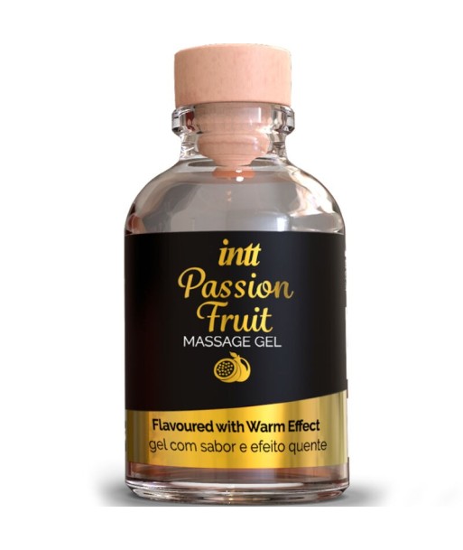 INTT MASSAGE and ORAL SEX - GEL DE MASAJE SABOR A FRUTA DE LA PASIÓN EFECTO CALOR INTT MASSAGE and ORAL SEX - GEL DE MASAJE SABOR A FRUTA DE LA PASIÓN EFECTO CALOR