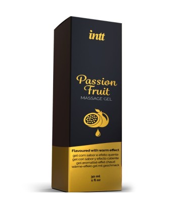 INTT MASSAGE and ORAL SEX - GEL DE MASAJE SABOR A FRUTA DE LA PASIÓN EFECTO CALOR