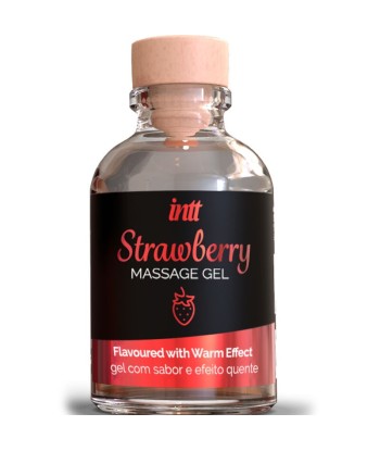 INTT MASSAGE and ORAL SEX - GEL DE MASAJE SABOR A FRESA EFECTO CALOR