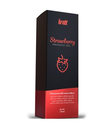 INTT MASSAGE and ORAL SEX - GEL DE MASAJE SABOR A FRESA EFECTO CALOR