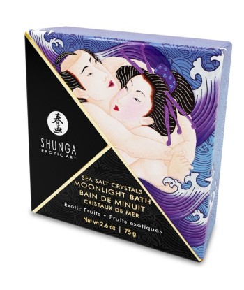 SHUNGA - SALES DE BAÑO AROMATIZADAS EXOTIC PURPLE 75 GR