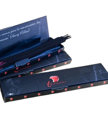 TENTACION - INCIENSO ERÓTICO CON FEROMONAS FRUTOS ROJOS