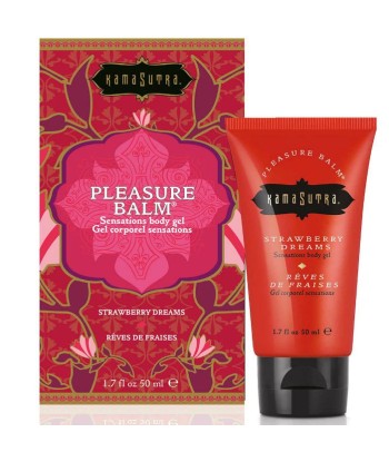 KAMASUTRA - BÁLSAMO PLACER ESTIMULANTE SABOR SUEÑOS DE FRESA 50ML