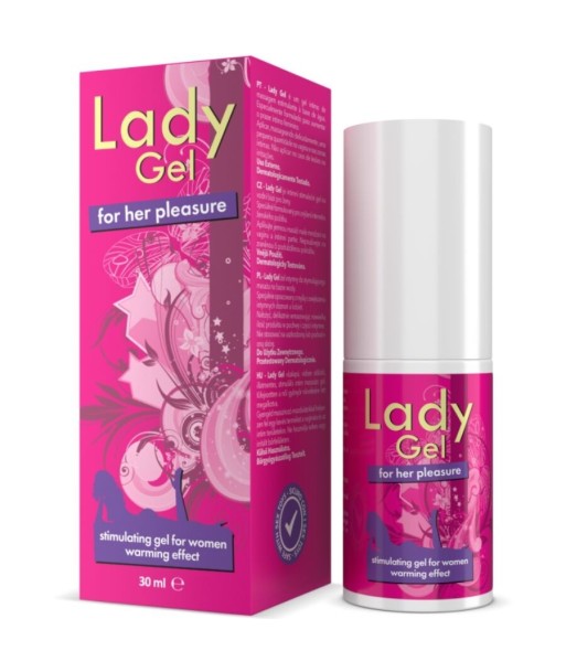 INTIMATELINE - LADY GEL FOR GER PLEASURE GEL ESTIMULANTE EFECTO CALOR ELLA 30 ML