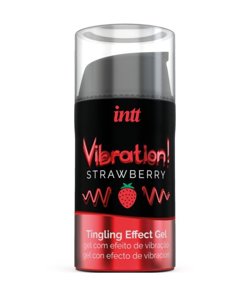 INTT - POTENTE ESTIMULANTE ÍNTIMO GEL VIBRADOR LIQUIDO FRESA 15 ML INTT - POTENTE ESTIMULANTE ÍNTIMO GEL VIBRADOR LIQUIDO FRESA 15 ML
