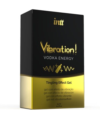 INTT - POTENTE ESTIMULANTE ÍNTIMO GEL VIBRADOR LIQUIDO VODKA 15ML