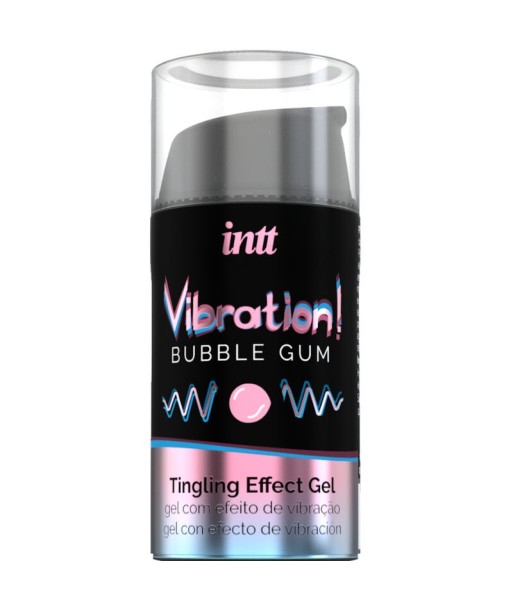 INTT - POTENTE ESTIMULANTE ÍNTIMO GEL VIBRADOR LIQUIDO CHICLE 15ML INTT - POTENTE ESTIMULANTE ÍNTIMO GEL VIBRADOR LIQUIDO CHICLE 15ML
