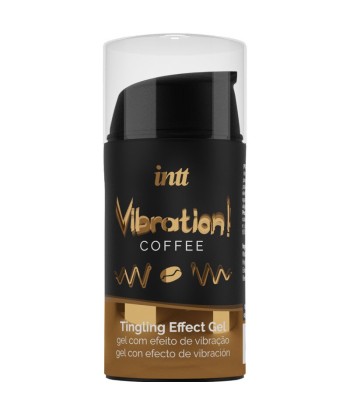 INTT - POTENTE ESTIMULANTE ÍNTIMO GEL VIBRADOR LIQUIDO CAFÉ 15ML