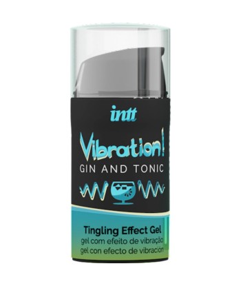 INTT - POTENTE ESTIMULANTE ÍNTIMO GEL VIBRADOR LIQUIDO GIN and TONIC 15ML