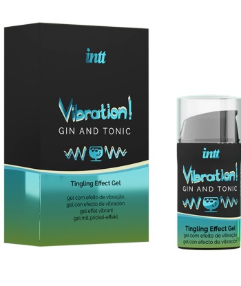 INTT - POTENTE ESTIMULANTE ÍNTIMO GEL VIBRADOR LIQUIDO GIN and TONIC 15ML