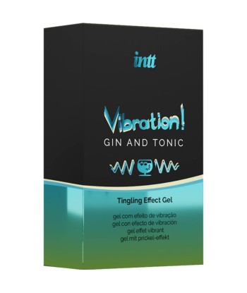 INTT - POTENTE ESTIMULANTE ÍNTIMO GEL VIBRADOR LIQUIDO GIN and TONIC 15ML