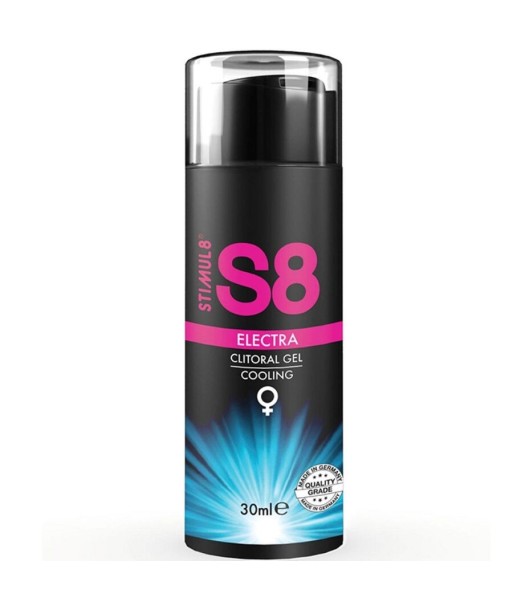 STIMUL8 - S8 ELECTRA GEL ESTIMULADOR DE CLÍTORIS EFECTO FRÍO 30 ML
