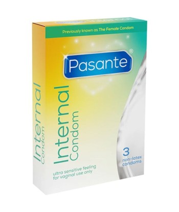 PASANTE - INTERNAL PRESERVATIVO SIN LATEX 3 UNIDADES