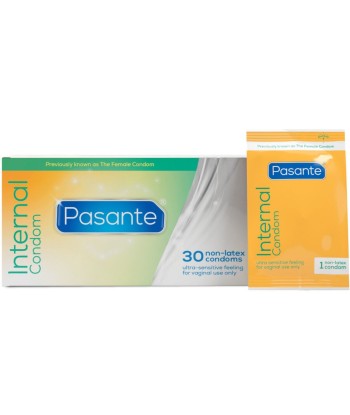 PASANTE - INTERNAL PRESERVATIVOS FEMENINOS CAJA 30 UNIDADES