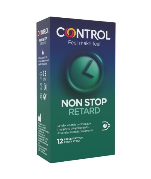 CONTROL - NON STOP RETARD PRESERVATIVOS 12 UNIDADES