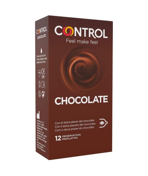 CONTROL - CHOCOLATE PRESERVATIVOS 12 UNIDADES CONTROL - CHOCOLATE PRESERVATIVOS 12 UNIDADES