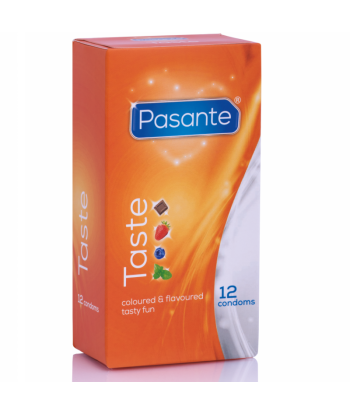 PASANTE - PRESERVATIVOS SABORES 12 UNIDADES