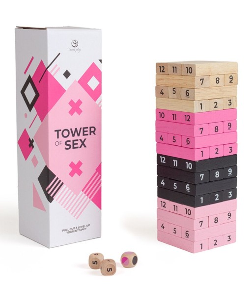 SECRETPLAY - JUEGO DE MADERA TOWER OF SEX